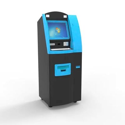 Aanpasbare Shareme Touch Screen Zelfbestelkiosk met Geldacceptor en Onderhoudsarm POS-systeem