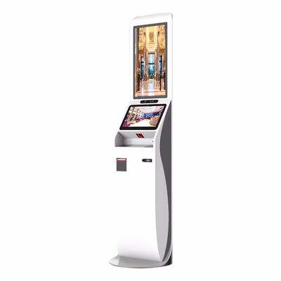 Windows 10 Zelfbedieningskiosk met Gemotoriseerde Kaartdispenser en Bluetooth Connectiviteit