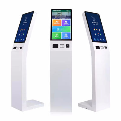 Wi-Fi/Bluetooth Connectivity Self Checkin Kiosk met 128 GB SSD en aangepaste kleur voor naadloze zelfbediening