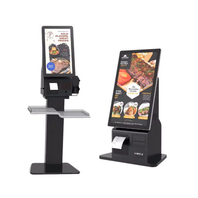 Self-Ordering Kiosk met stemherkenning en aanpasbaar logo