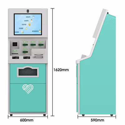 Veelzijdige zelfbestelkiosk met optionele ingebouwde spraakherkenning, 1D/2D scanner en contactloze IC-kaartlezer