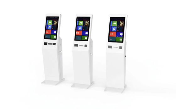 Self-service POS-systeem met meerdere betalingsopties Barcode scanner en LED-lichten Touch Screen Kiosk