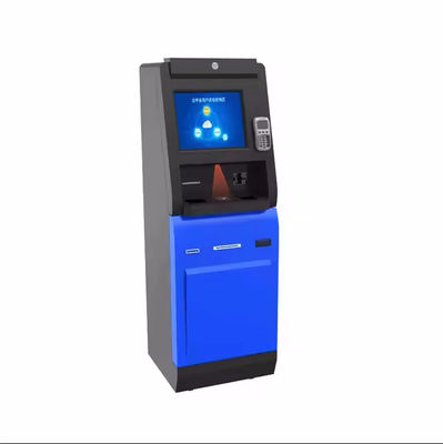 Self Checkin Kiosk met Barcode Scanner LED-lichten en Disorder Card Uitgifte voor efficiënte zelfservice