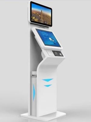 Shareme Touch Screen Self Service Kiosk met aanpasbare software en paspoort scanner in 22 inch/27 inch/32 inch maten