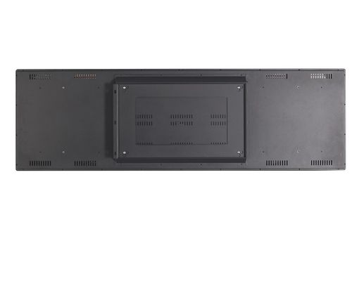 Metalen LCD-advertentie-scherm met een resolutie van 3840x1080 en een beeldverhouding van 32:9 voor hoogwaardige digitale signage