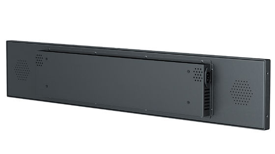 35.5 inch Stretch Display Touch Screen Digitale kiosk met 3840x1080 resolutie en Android 10 systeem
