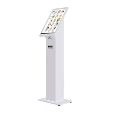 Self Checkin Kiosk met QR Code ID Card Reader, Windows 10 OS en aanpasbare LED-lichten voor efficiënte klantcheck-in