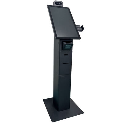 24 inch Self Checkin Kiosk met gezichtsherkenning en Windows 10 OS voor veilige toegang