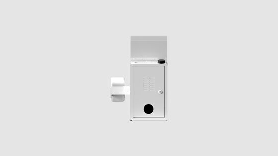 Compacte en lichtgewicht zelfbestelkiosk met NFC-betaling en 180° draaibaar scherm voor veelzijdig gebruik