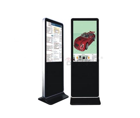 21,5-inch staande zelfbestelkiosk met 10-punts capacitief aanraakscherm en optionele thermische printer