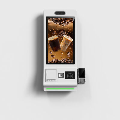 10-punts capacitieve touch zelfbestelkiosk met 1920X1080 resolutie en meertalige ondersteuning