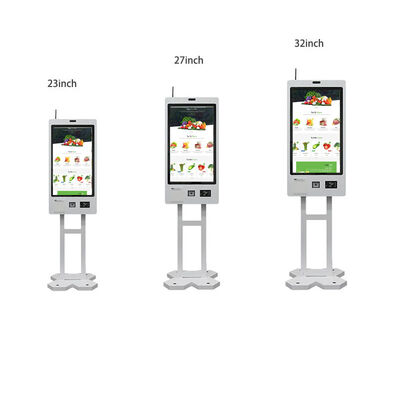 10-punts capacitieve touch zelfbestelkiosk met 1920X1080 resolutie en meertalige ondersteuning