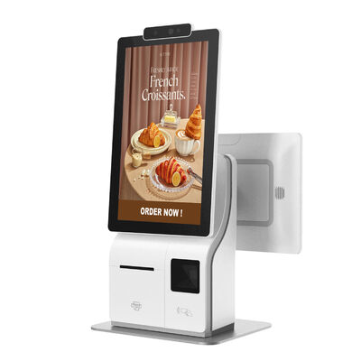 Estar Desktop 15.6"/21.5" Self Payment Kiosk met gezichtsherkenning en Intel Core I3/I5/I7 voor het bestellen van fastfood