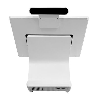 Desktop Self Checkin Kiosk met 10-punts capacitieve scherm Android of Windows Custom Optioneel en WiFi communicatie voor bezoekersbeheer