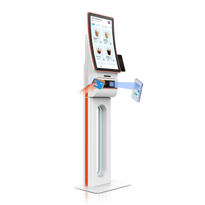 23,6" Verticale Zelf-incheck Kiosk met 1920x1080 Resolutie en Multi-OS Optionele Software