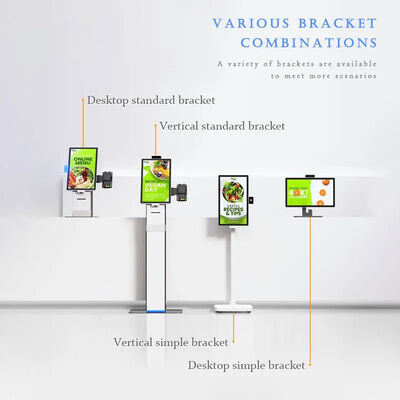 32 inch zelfbestelkiosk met 10-punts capacitieve touch en meerdere interfaces voor fastfoodrestaurants
