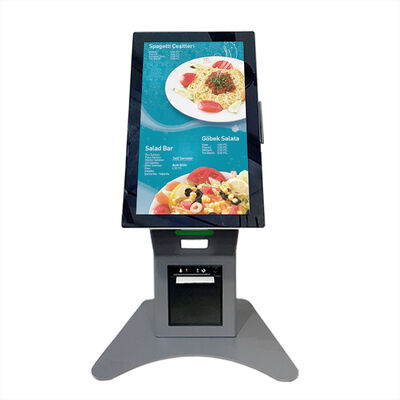 15,6-inch Android OS zelf-incheckkiosk met gezichtsherkenning voor winkels inchecken/uitchecken