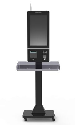 10-punts capacitief aanraakscherm zelfbestel-kiosk met 1920x1080 resolutie en wandmontage