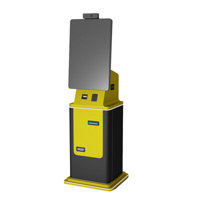 Selfservice betaalkiosk met Wi-Fi-connectiviteit aanraakschermprinter en RAL-poederlaag voor openbare toegangsterminal