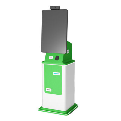 Selfservice betaalkiosk met Wi-Fi-connectiviteit aanraakschermprinter en RAL-poederlaag voor openbare toegangsterminal