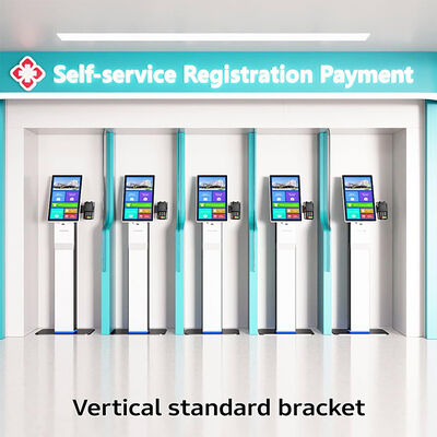 Snelle Service Zelf Check-in Kiosk met Capacitief Touch 10 Punten Scherm 1920X1080 Resolutie en Gezichtsherkenning voor Restaurants