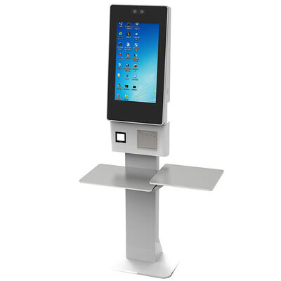 24 inch Capacitief Touchscreen Kiosk met 10 Punten voor Zelfbediening, Vloerstaand voor Onbemande Winkels