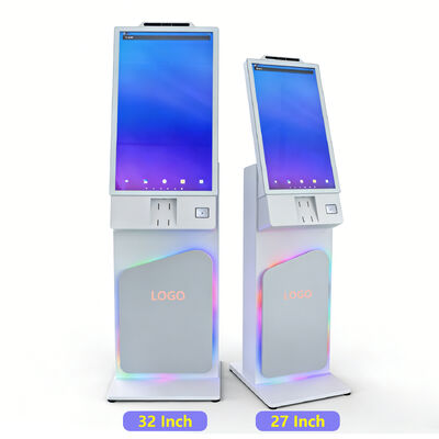 27/32 Inch Vloerstaande Touchscreen Zelfbedieningskiosk met 1920x1080 Resolutie voor Zelfbestelling en Interactief Gebruik