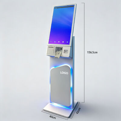 27/32 Inch Vloerstaande Touchscreen Zelfbedieningskiosk met 1920x1080 Resolutie voor Zelfbestelling en Interactief Gebruik