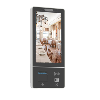 Zelfbedieningskiosk met 1920x1080 Resolutie Intel Core I5 en Wandmontage voor Efficiënt Bestelsysteem