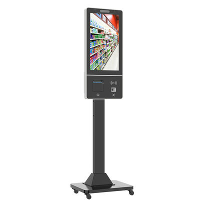 Zelfbedieningskiosk met 1920x1080 Resolutie Intel Core I5 en Wandmontage voor Efficiënt Bestelsysteem