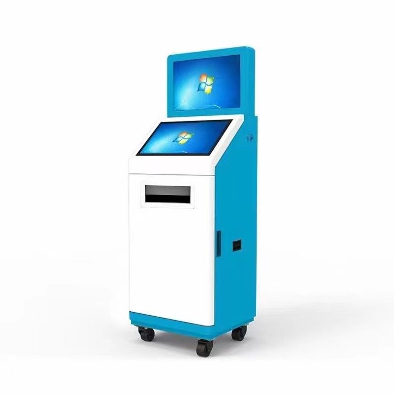 19 Inch Touchscreen Selfservice Kiosk met 1920x1080 Resolutie en A5 Printer ID Kaartlezer