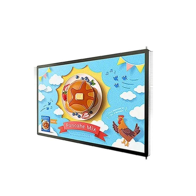 125W Hoge Helderheid LCD Reclamescherm met 3000:1 Contrast voor Digitale Signage