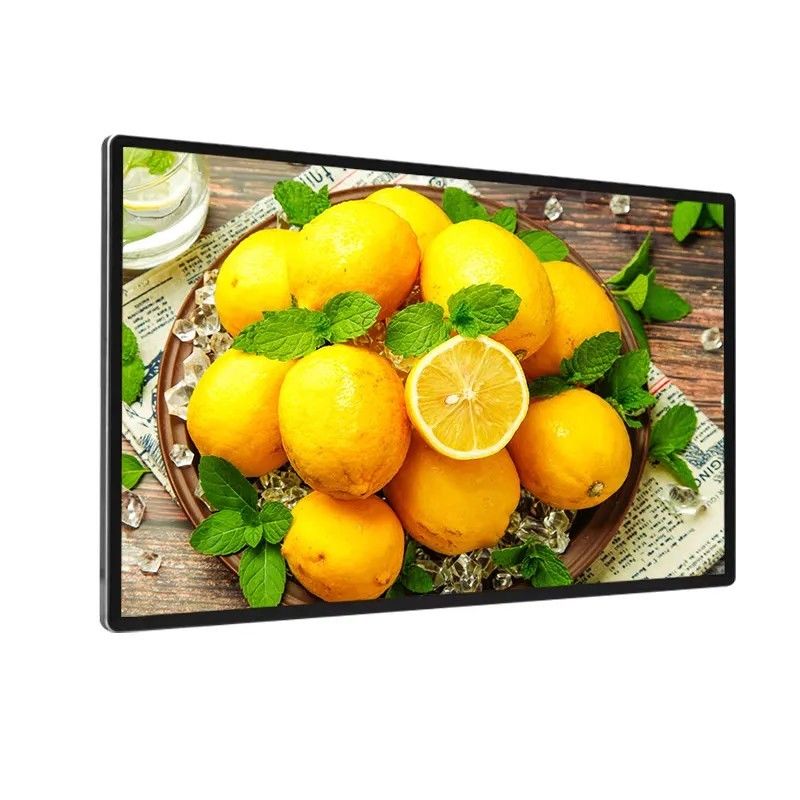 98 Inch Wandmontage LCD Reclame Scherm met 1920 x 1080 Resolutie en IP55 IP65 Bescherming