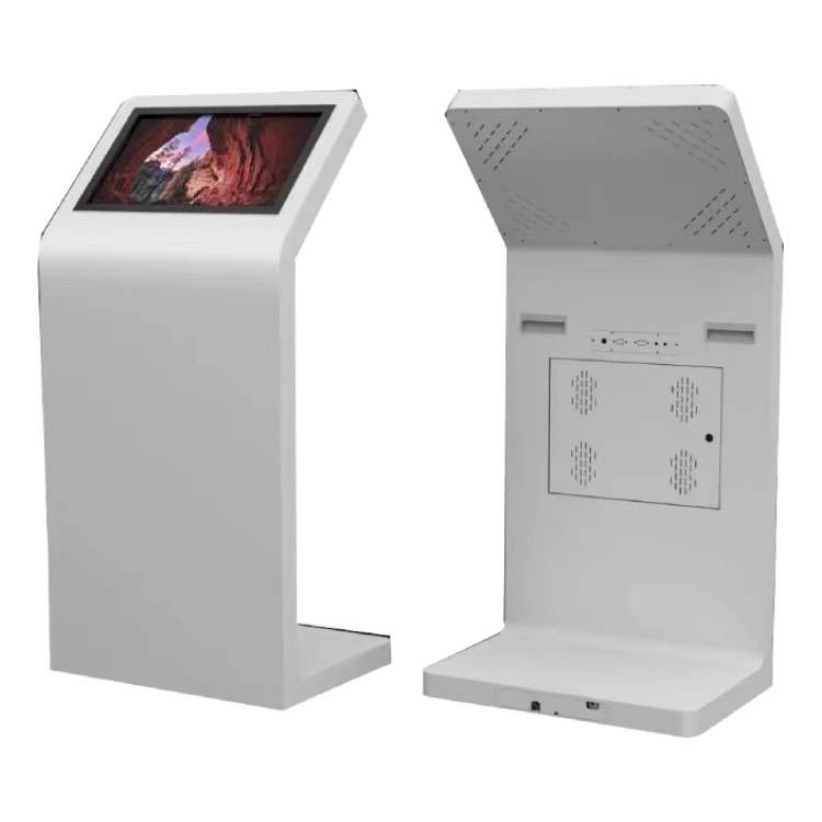 21,5-inch vloerstaande digitale kiosk met touchscreen, hoge helderheid en HD-display