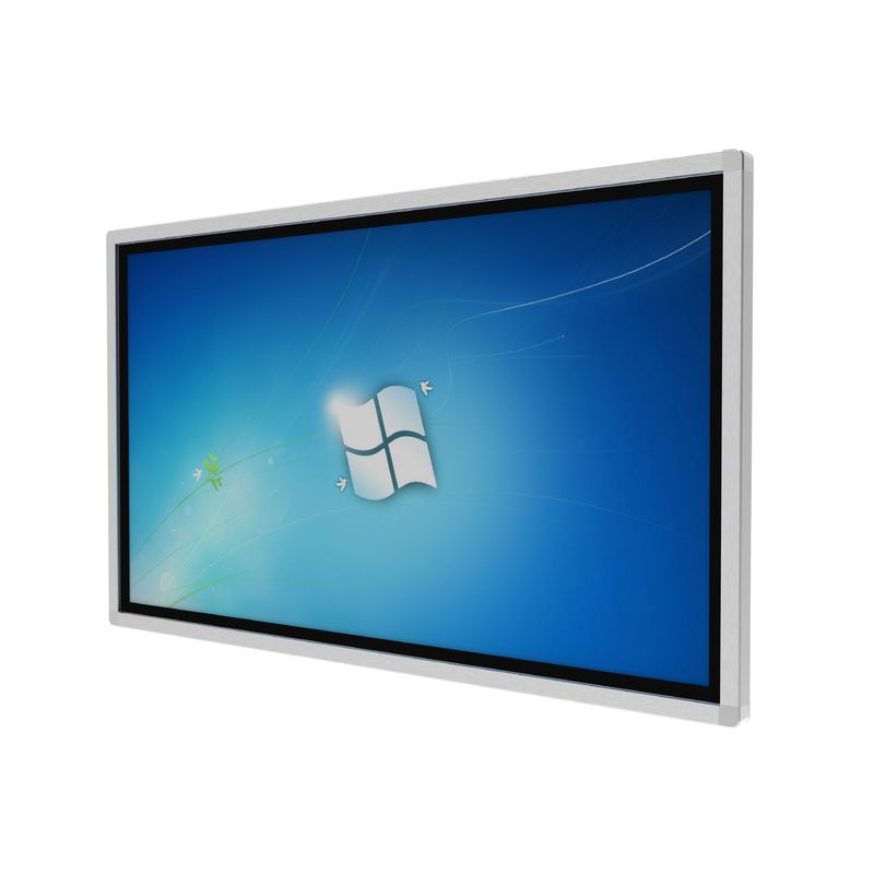 55 Inch Touchscreen Digitale Kiosk met Infrarood Touch en Windows OS All-in-One Computer