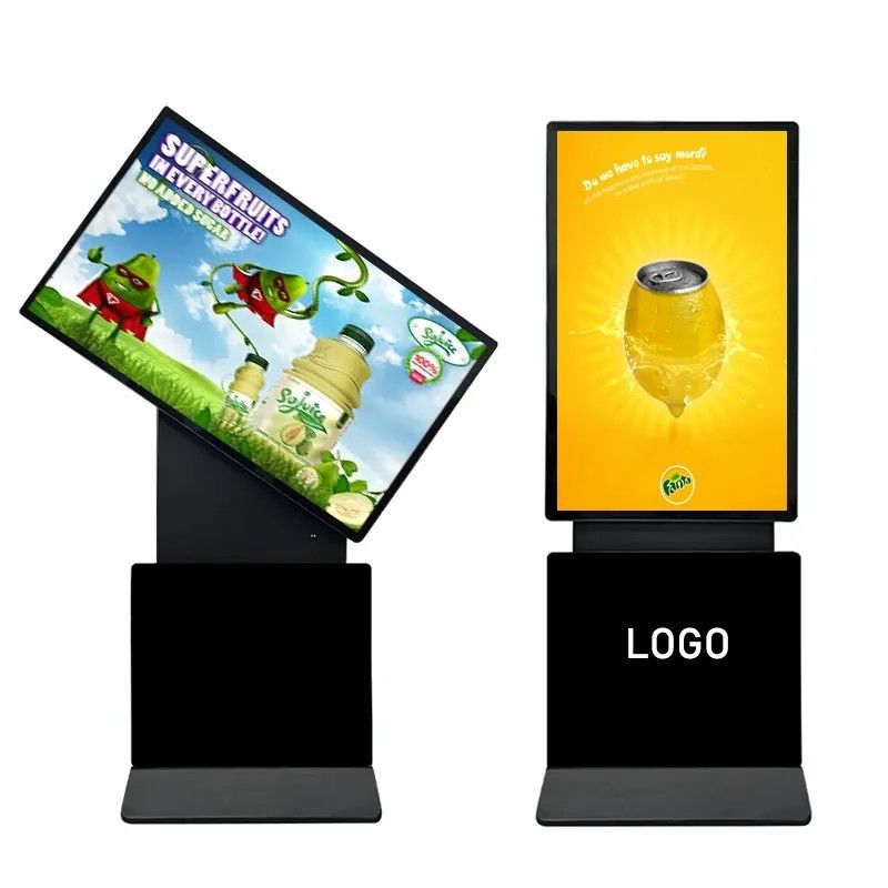 43 inch infrarood aanraakscherm Digitaal kiosk met 360 graden draaibare display voor reclame