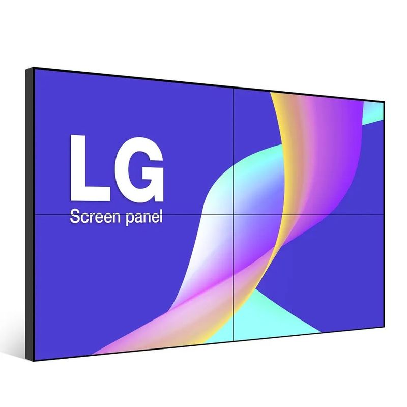 75 Inch LCD Splicing Wall Videowall met Hoge Helderheid en Brede Kijkhoek voor Digitale Signage