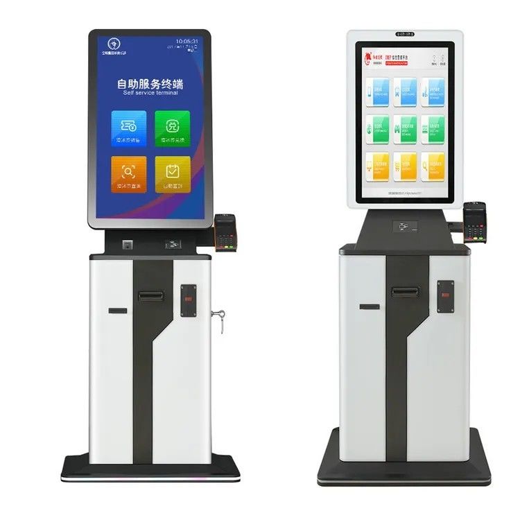 Touchscreen Hotel Zelf Inchecken Kiosk 32 Inch Parkeerplaats Autoprijzen Zelfbediening Kiosk