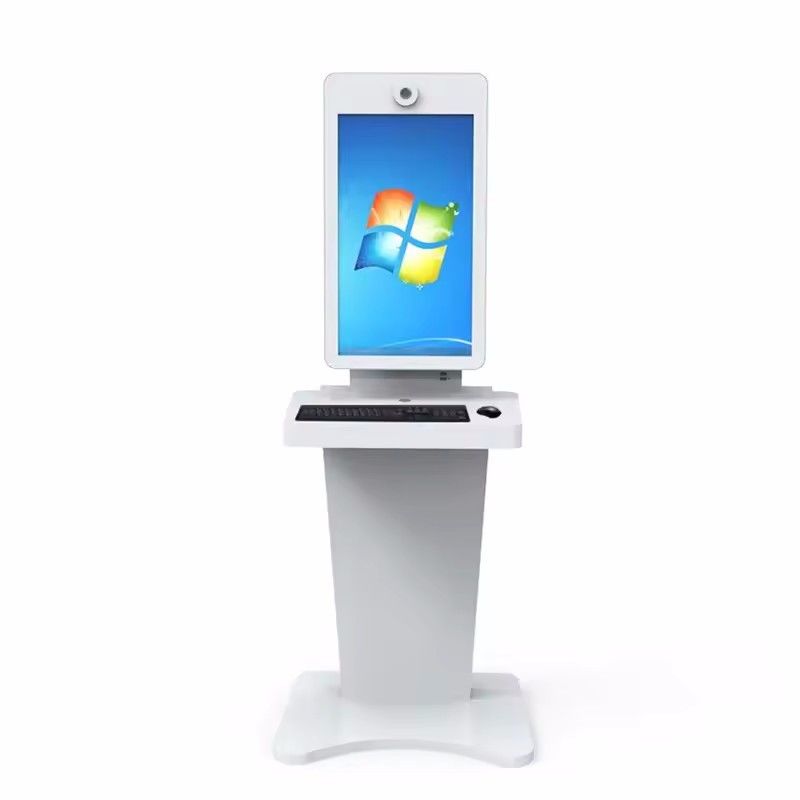 32 inch metalen behuizing aanraakscherm Digitaal kiosk met Windows 10 en geïntegreerde toetsenbordmuis