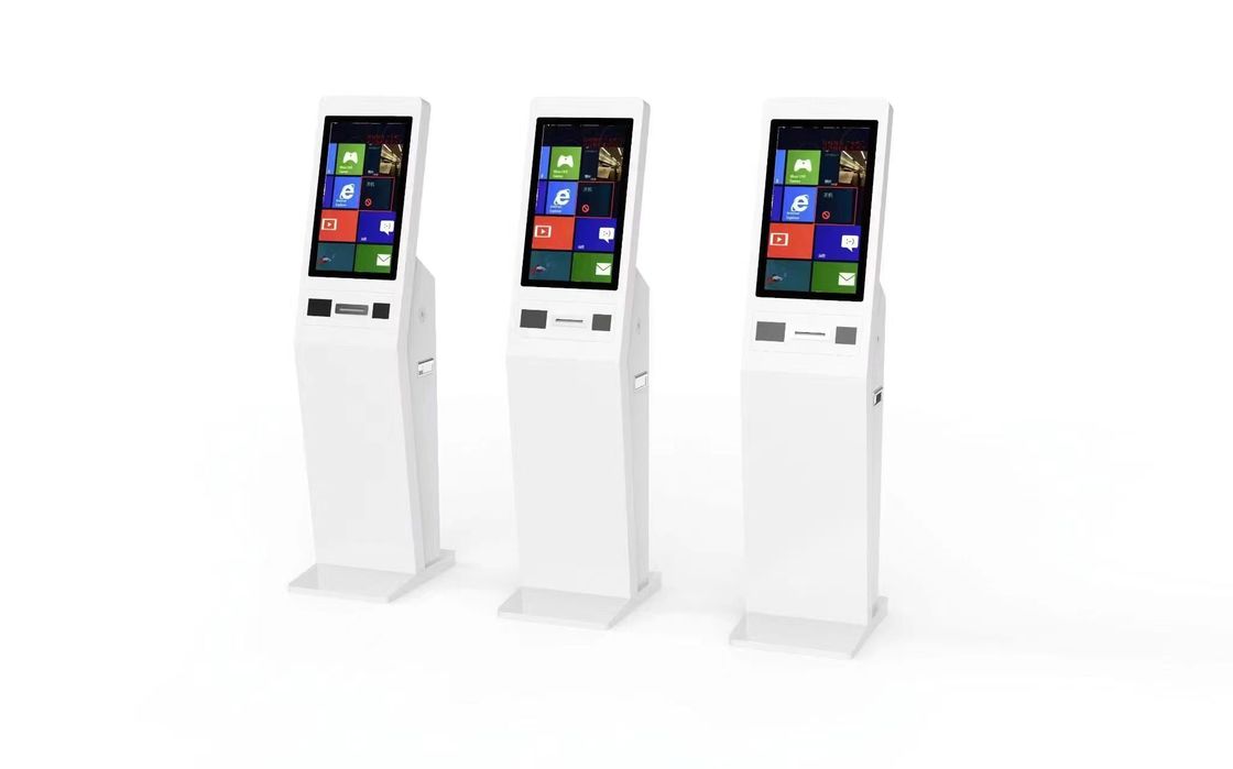 Self-service POS-systeem met meerdere betalingsopties Barcode scanner en LED-lichten Touch Screen Kiosk