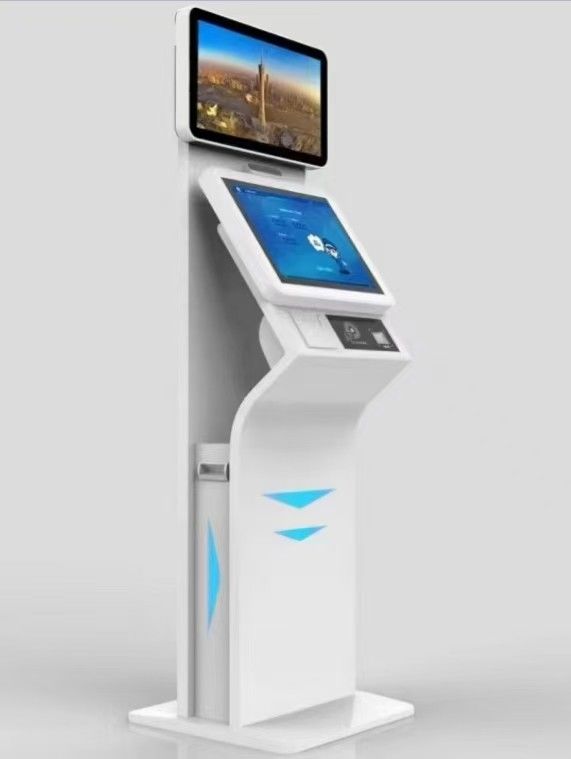 Shareme Touch Screen Self Service Kiosk met aanpasbare software en paspoort scanner in 22 inch/27 inch/32 inch maten