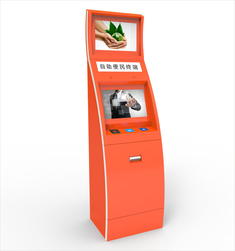 Aanpasbare zelfbedieningskiosk met touchscreen, weinig onderhoud en Wi-Fi-connectiviteit voor interactieve service