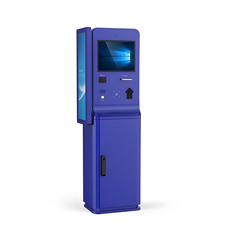Touchscreen Selfservice Kiosk met aanpasbare software, weinig onderhoud en multi-betalingsfunctionaliteit