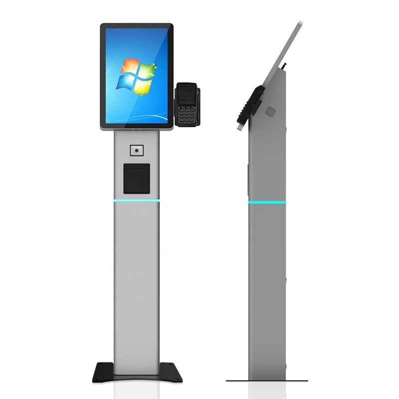 21,5 inch Touchscreen Self-Service Kiosk met NFC-betaling en aanpasbaar besturingssysteem voor restaurants en detailhandel