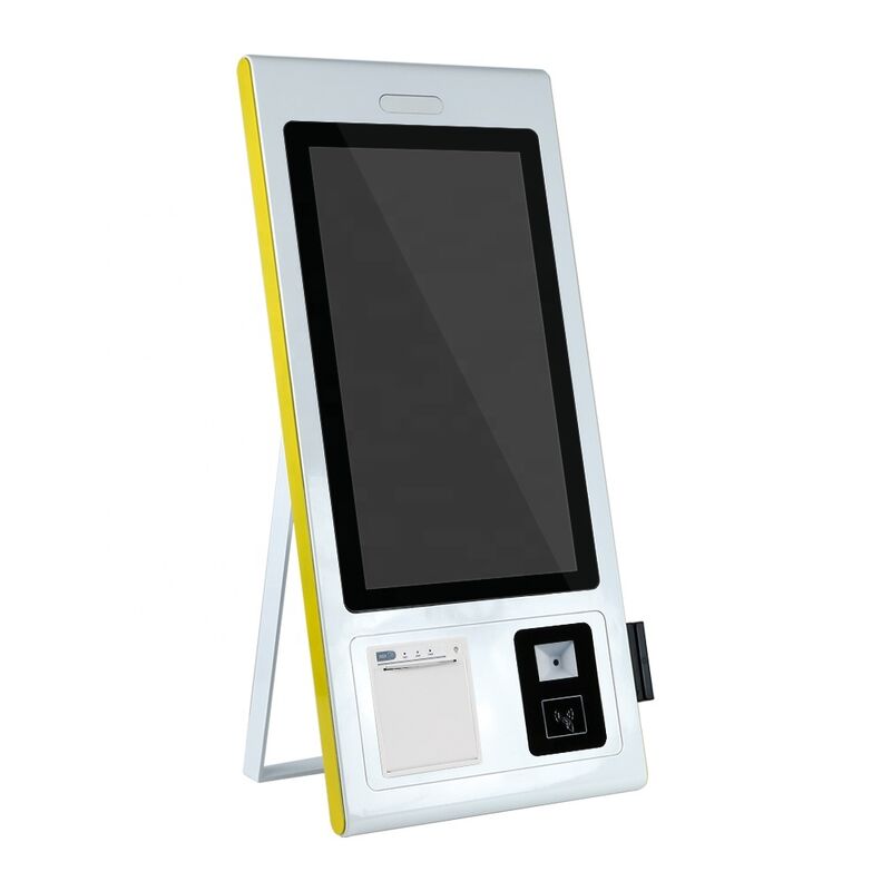21,5 inch FHD zelfbestelkiosk met 10-punts capacitief aanraakscherm en optionele thermische printer
