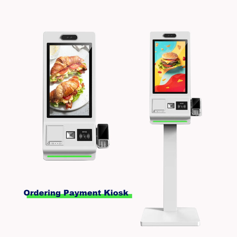 21,5/23,8/32 Inch Vloerstaande Zelfbestelkiosk met SDK Android/Windows OS Touchscreen Betaalkiosk voor Supermarkt