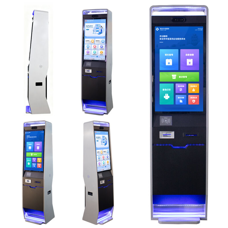 Self Checkin Kiosk met 1920X1080 resolutie Capacitive Touch 10 Point Screen en Intel Core I5 Processor