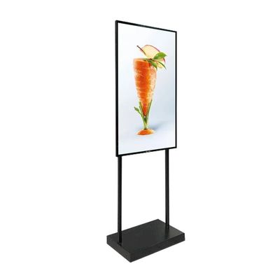 43 Inch Hang High Brightness Advertising Display Screen 200W For Shop Window