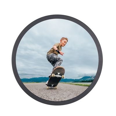 Circular Screen Advertising Display with 23.1 Inch Display Size and HDMI/VGA/AV/USB Input Interface